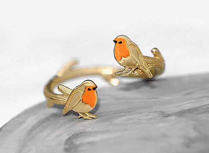 Rotkehlchen Schmuck