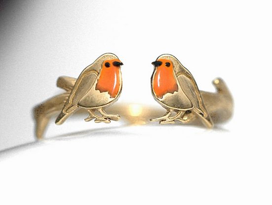 Rotkehlchen Schmuck