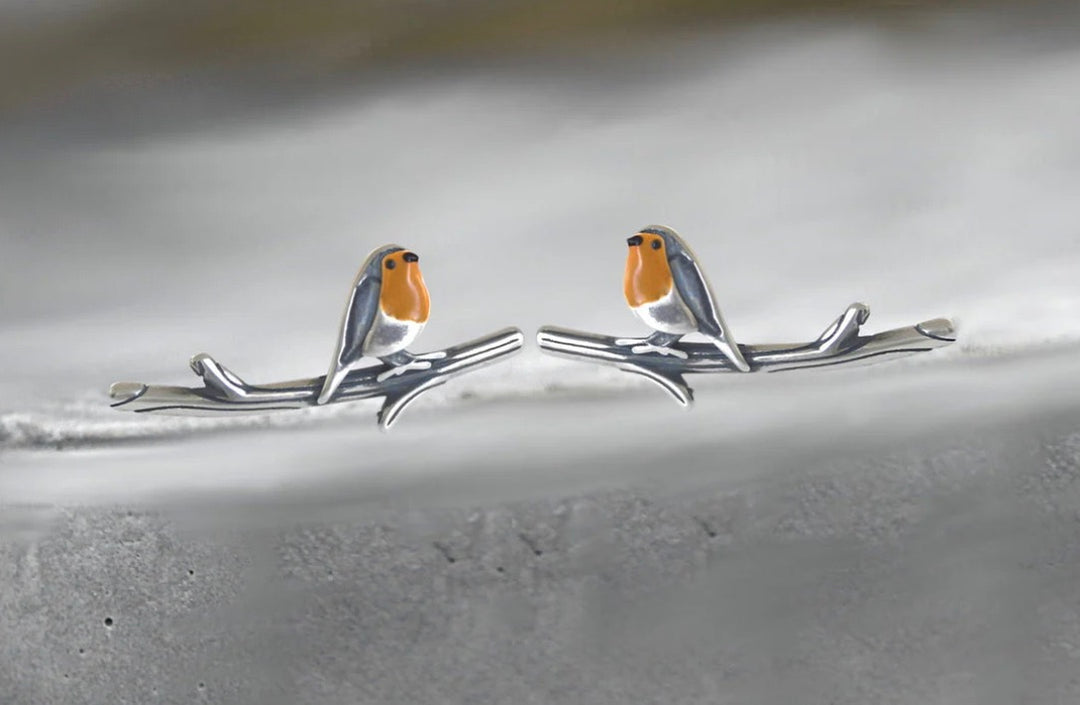 Rotkehlchen Schmuckset